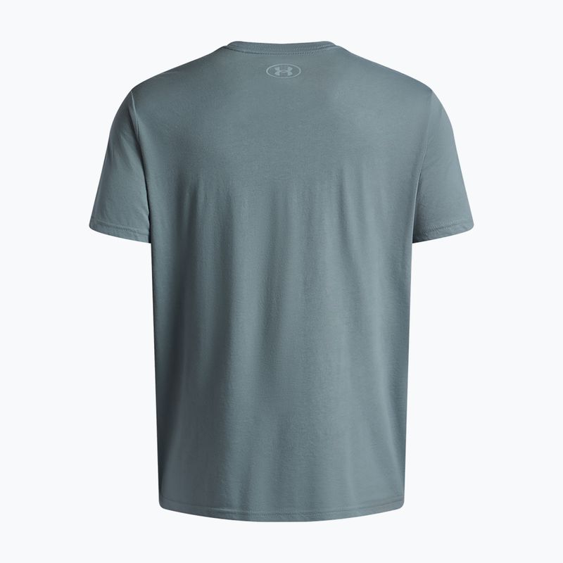 Pánské tréninkové tričko Under Armour GL Foundation Update jasper blue/khaki base/serpentine 4