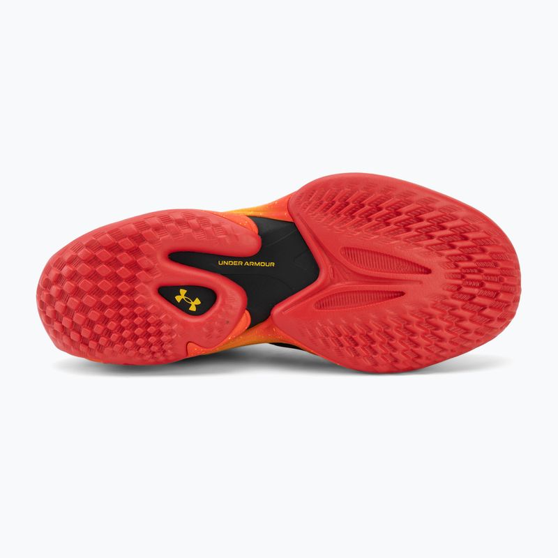 Basketbalové boty Under Armour Curry 13 black/red/campus gold 4