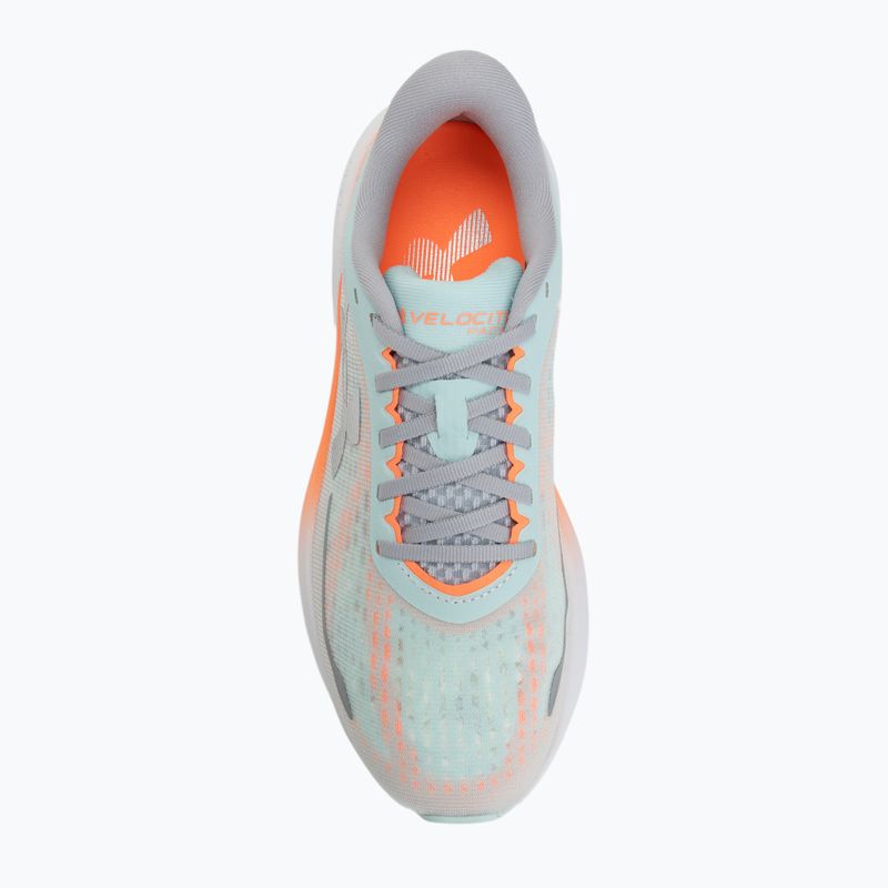Pánské běžecké boty Under Armour Velociti Pace refresh mint/electric tangerine/mod gray 5