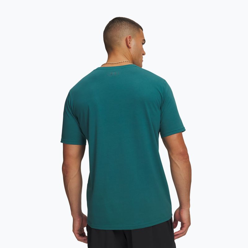 Pánské tričko Under Armour Sportstyle Left Chest Rack Green/Arden Green 2