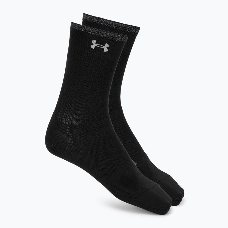 Ponožky Under Armour Velociti Lite Crew ultimate black/ultimate black/ultimate black