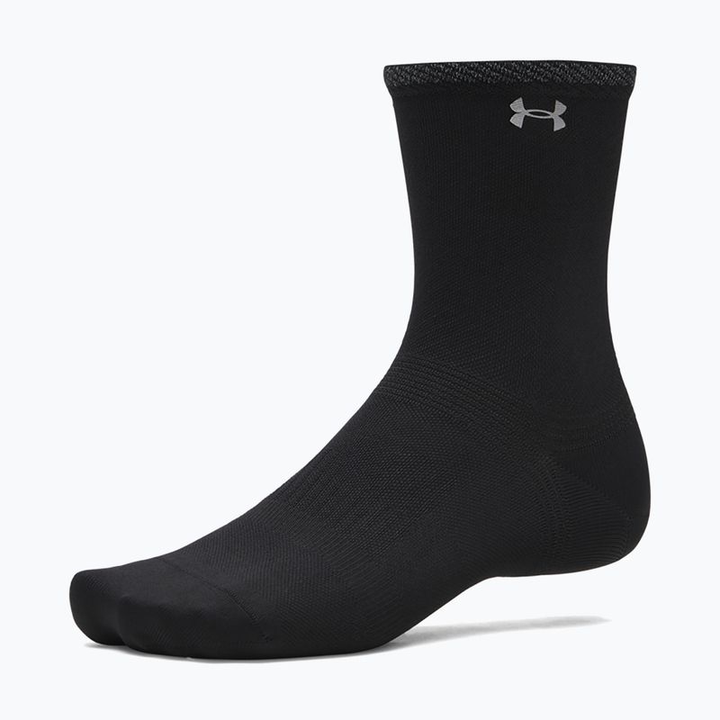 Ponožky Under Armour Velociti Lite Crew ultimate black/ultimate black/ultimate black 5
