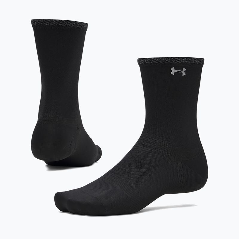 Ponožky Under Armour Velociti Lite Crew ultimate black/ultimate black/ultimate black 7
