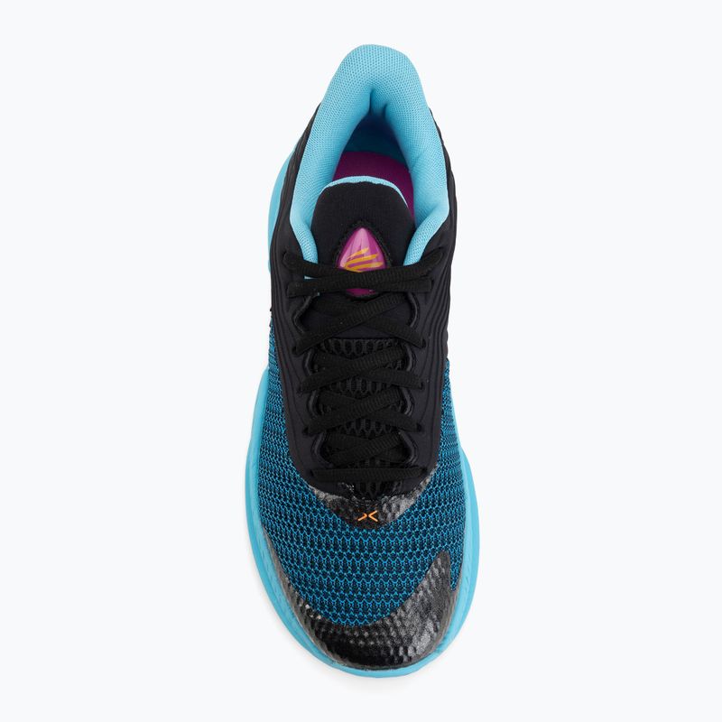 Basketbalové boty Under Armour Curry Splash 26 black/blue blur/blaze orange 5