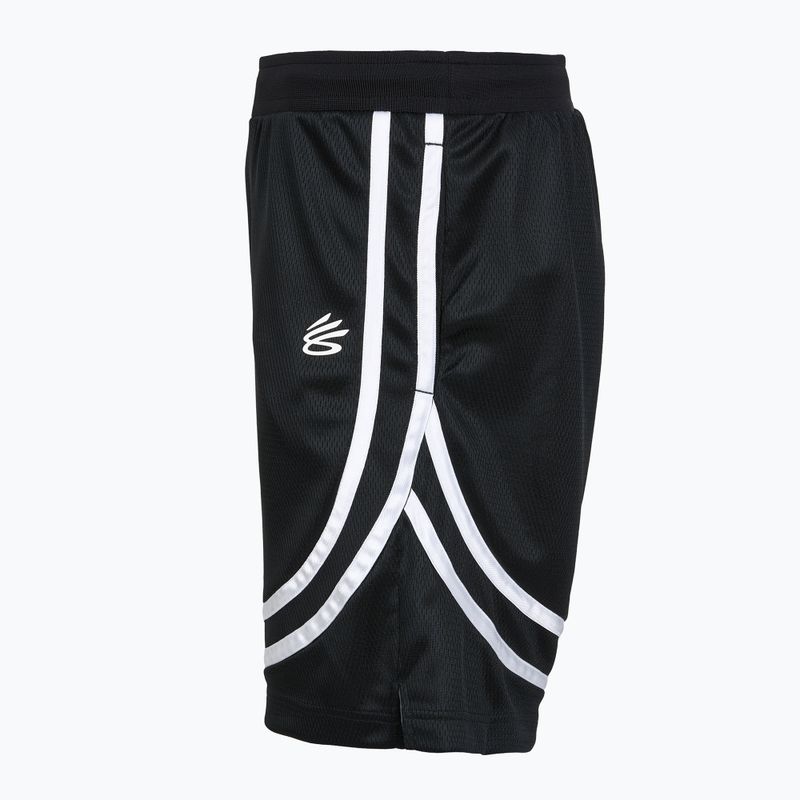 Pánské basketbalové šortky Under Armour Curry Signature black/white 3