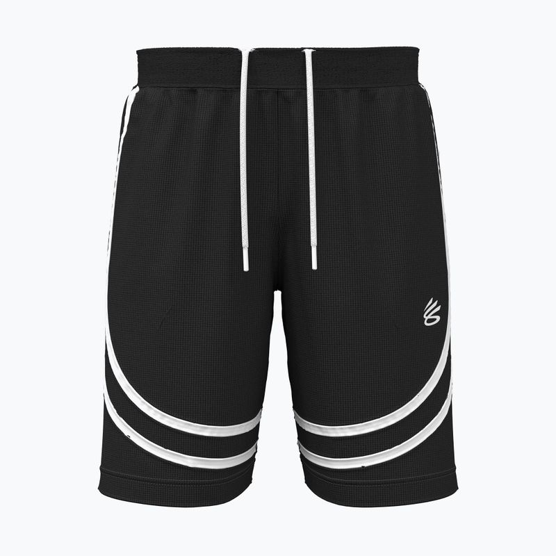 Pánské basketbalové šortky Under Armour Curry Signature black/white 5