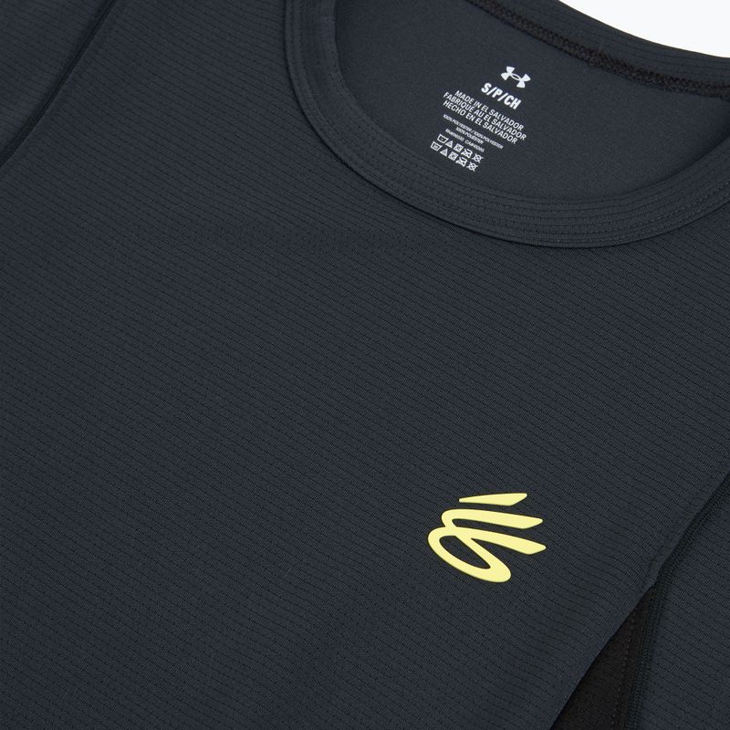 Pánské basketbalové tričko Under Armour Curry Training Tank lumin yellow 3