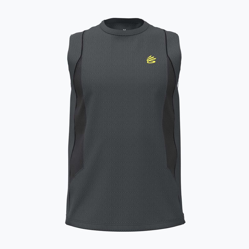 Pánské basketbalové tričko Under Armour Curry Training Tank lumin yellow 5