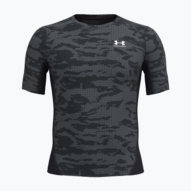 Pánské tréninkové tričko Under Armour HG Printed black/castlerock/white