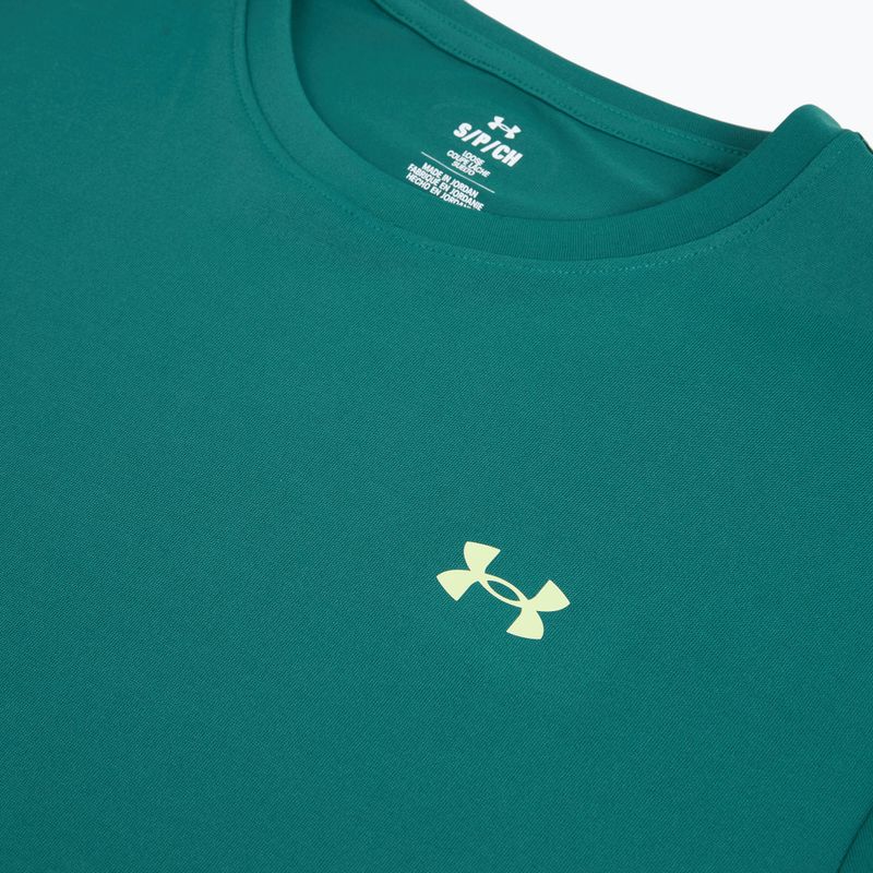 Pánské tréninkové tričko Under Armour Tech Taping rack green/fade green 6