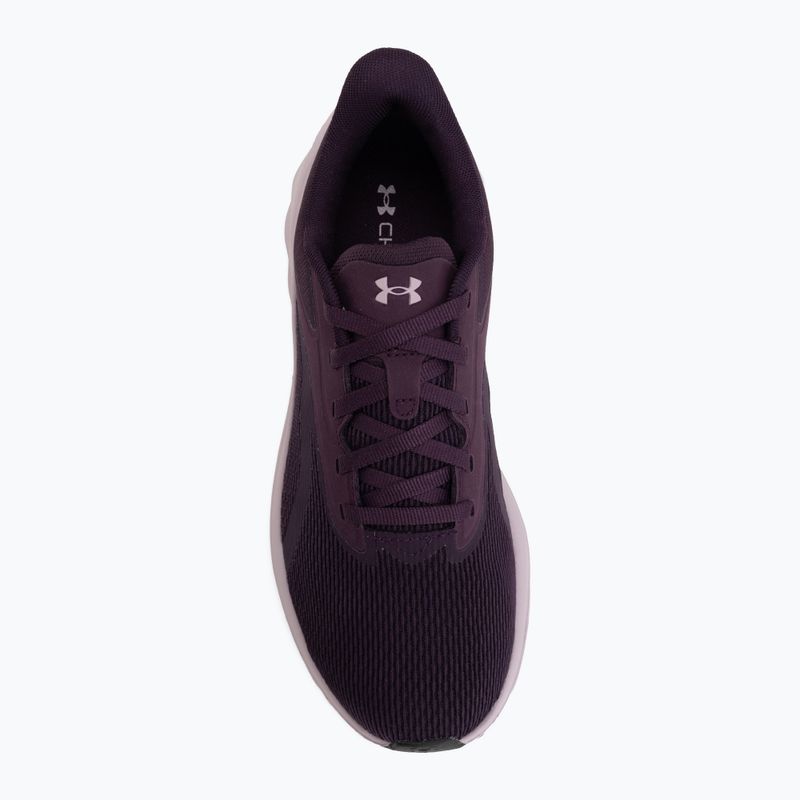 Dámské běžecké boty Under Armour Ascend purple echo/mauve pink/mauve pink 5