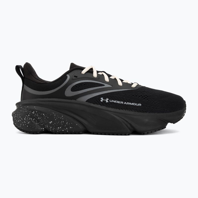 Pánské běžecké boty Under Armour Rogue 6 black/winter white/metallic black 2