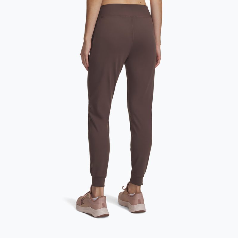 Dámské kalhoty Under Armour Motion Jogger peppercorn/white 3