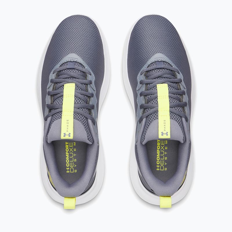 Pánské běžecké boty Under Armour Phade RN 4 downpour gray/gravel/flash light 10