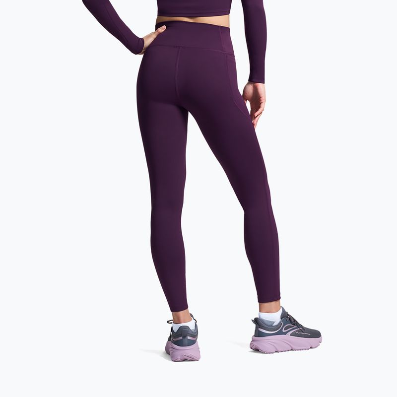 Dámské tréninkové legíny Under Armour Motion Leggings purple echo/mauve pink 3