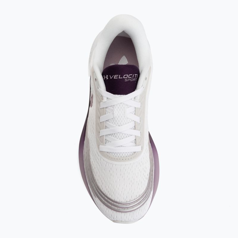 Dámské běžecké boty Under Armour Velociti Sport white/purple echo/mauve pink 5
