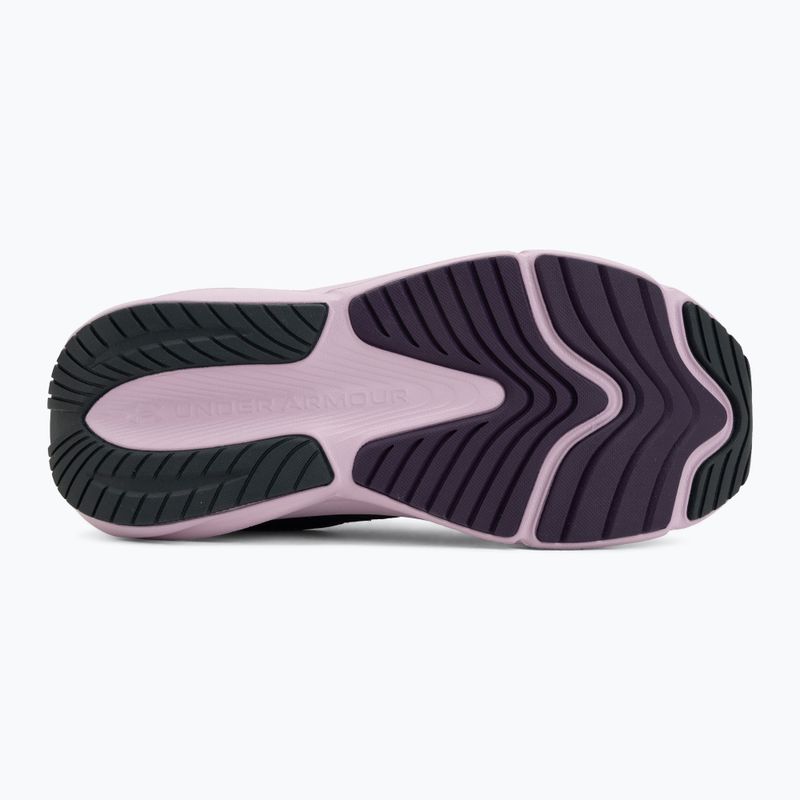 Dámské běžecké boty Under Armour Surge 5 anthracite/mauve pink/purple echo 4