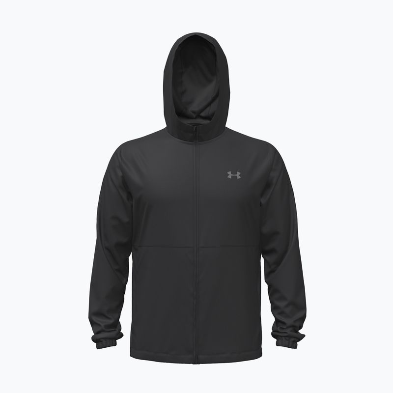 Pánská běžecká bunda Under Armour Velociti Hooded Jacket ultimate black/reflective