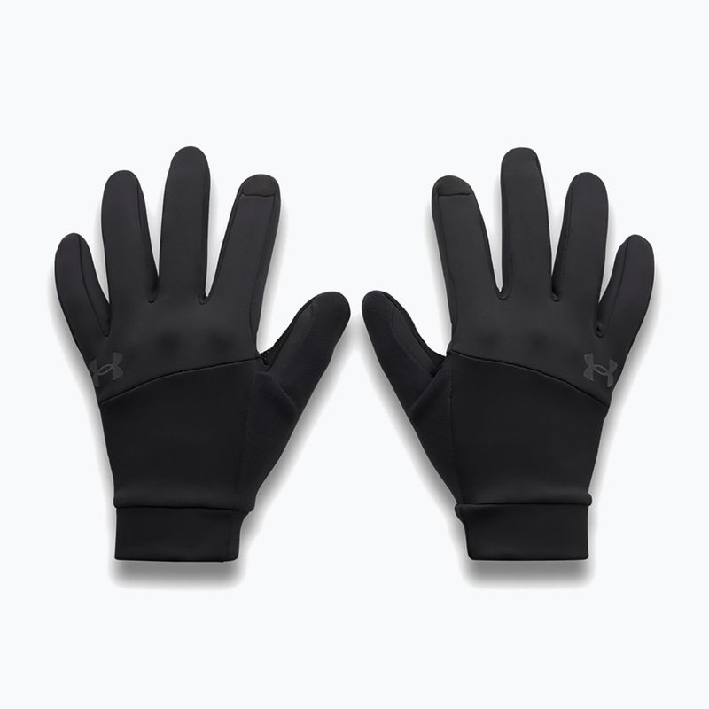 Běžecké rukavice pánské Under Armour Velociti Liner black/black/reflective 2
