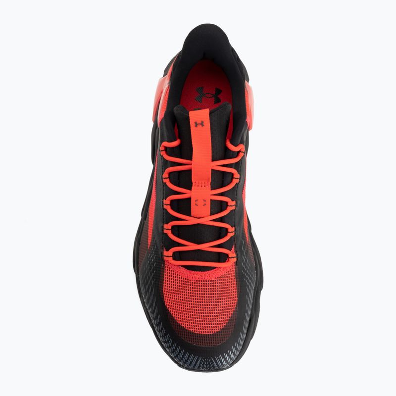Tréninkové boty Under Armour Halo Trainer Sport black/racer red/metallic gun metal 5