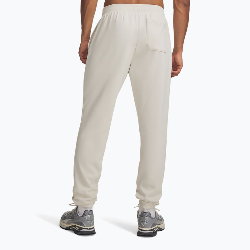 Pánské kalhoty Under Armour Rival LW Jogger summit white/black 3