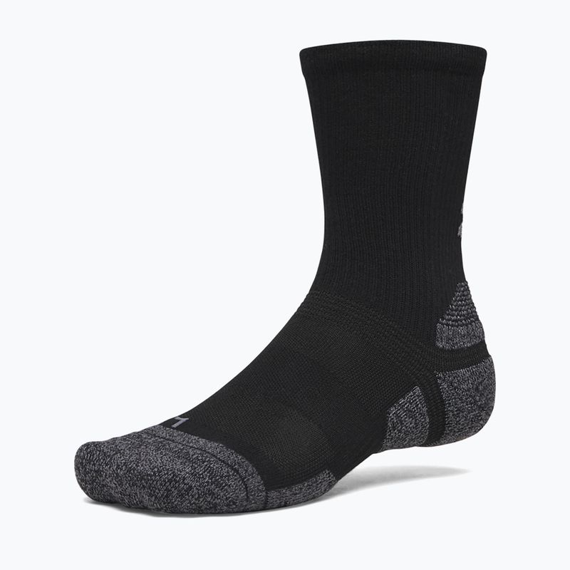 Ponožky Under Armour Perf Tech Pro 3 Pack Crew ultimate black/ultimate black/castlerock 2