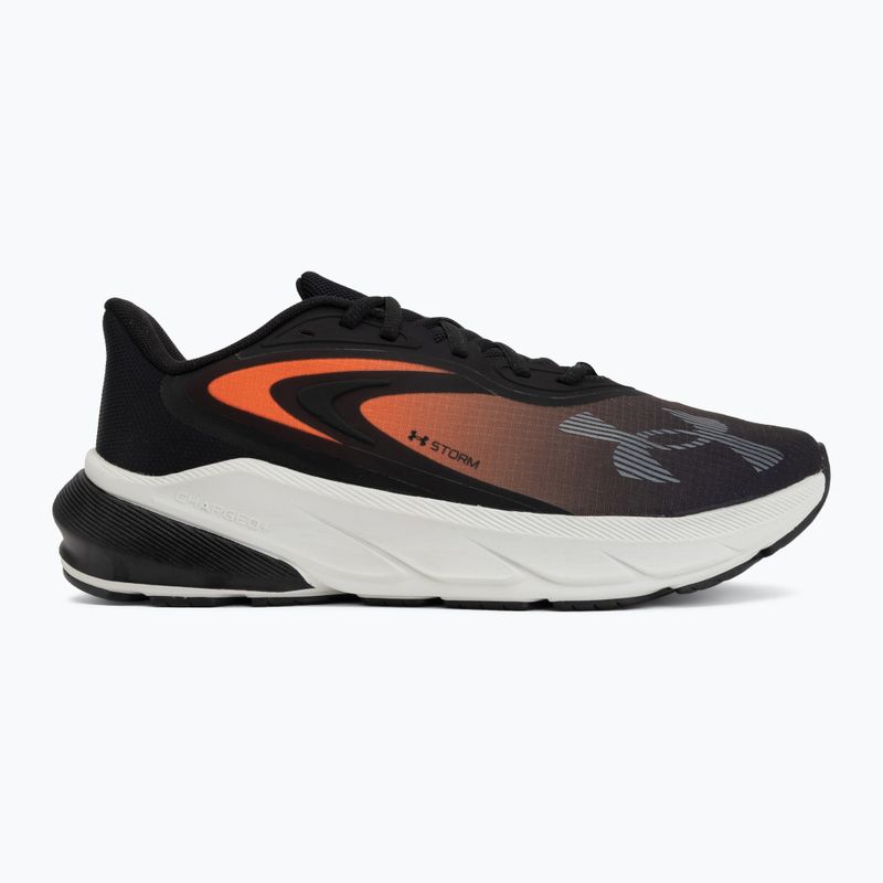 Pánské běžecké boty Under Armour Turbulence 3 Storm black/outrageous orange/metallic gun metal 2