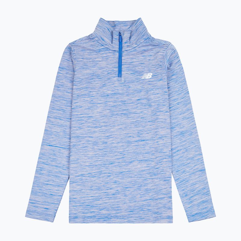 Dětská mikina New Balance Athletics Quarter Zip Funnel blue gemstone 6