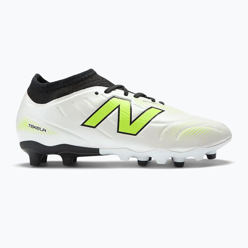 Dětské kopačky New Balance Tekela Team Low JR FG white 8