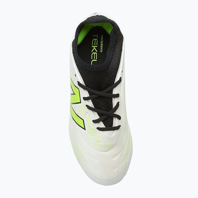 Dětské kopačky New Balance Tekela Team Low JR FG white 13
