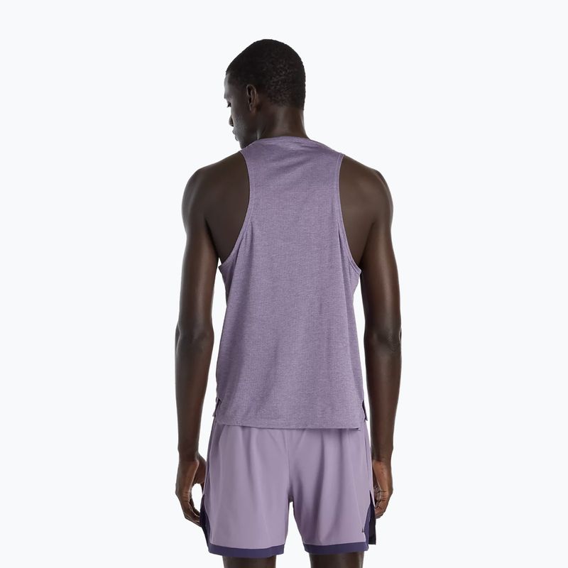 Pánské tričko New Balance Singlet Athletics candied violet heather 3