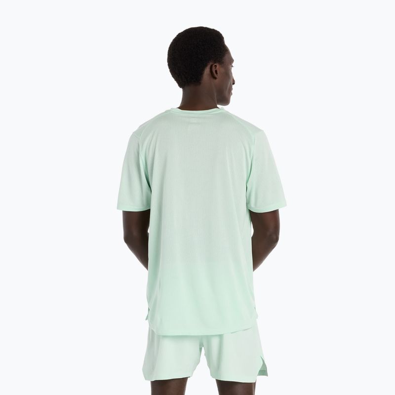 Pánské tričko New Balance Athletics Run cosmic jade heather 3