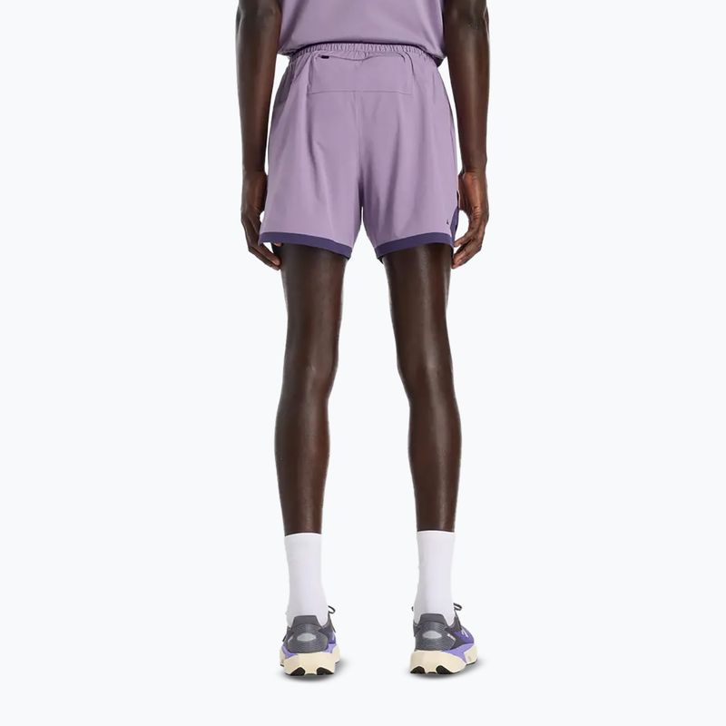 Pánské běžecké šortky New Balance Run Essentials 5" candied violet 3