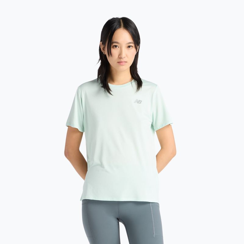 Dámské běžecké tričko New Balance Essentials cosmic jade