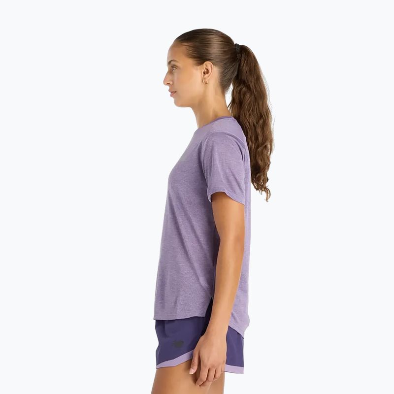 Dámské tričko New Balance Athletics candied violet heather 4