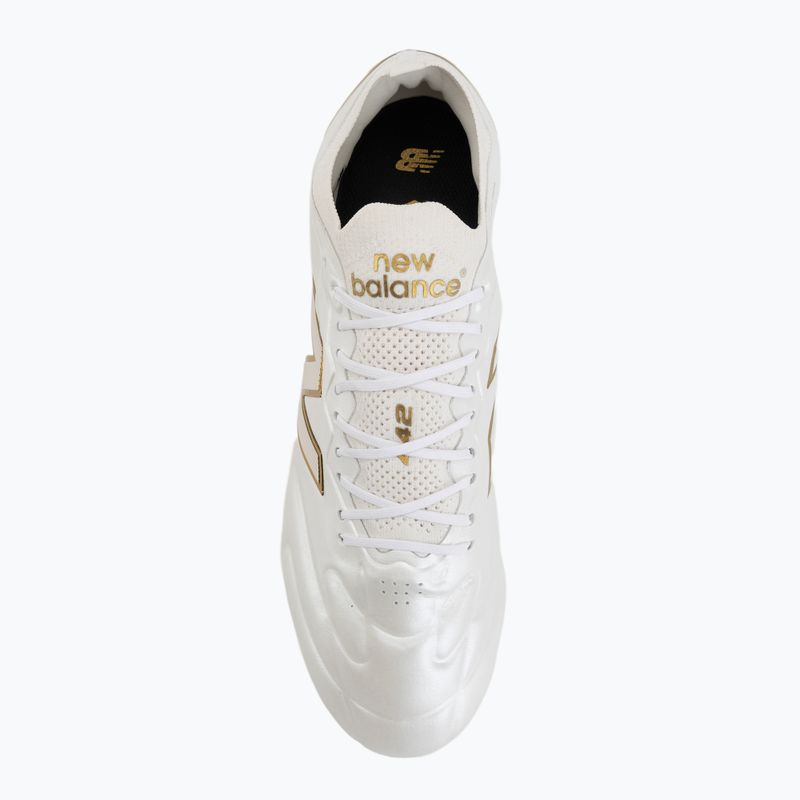 Kopačky New Balance Elite V3 FG sea salt multi/gold metallic 5