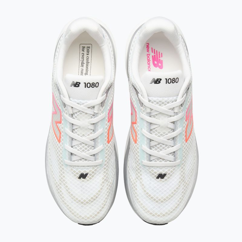 Pánské běžecké boty New Balance 1080'S V15 103 white/pink heat/tangerine heat 10