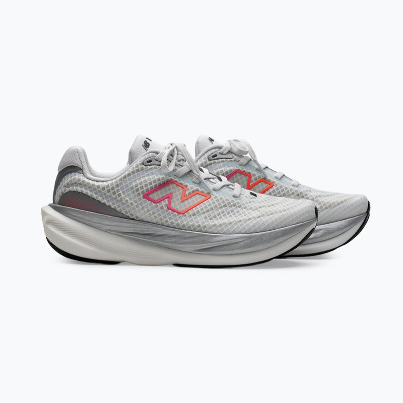Dámské běžecké boty  New Balance 1080's V15 103 white/pink heat/tangerine heat 8