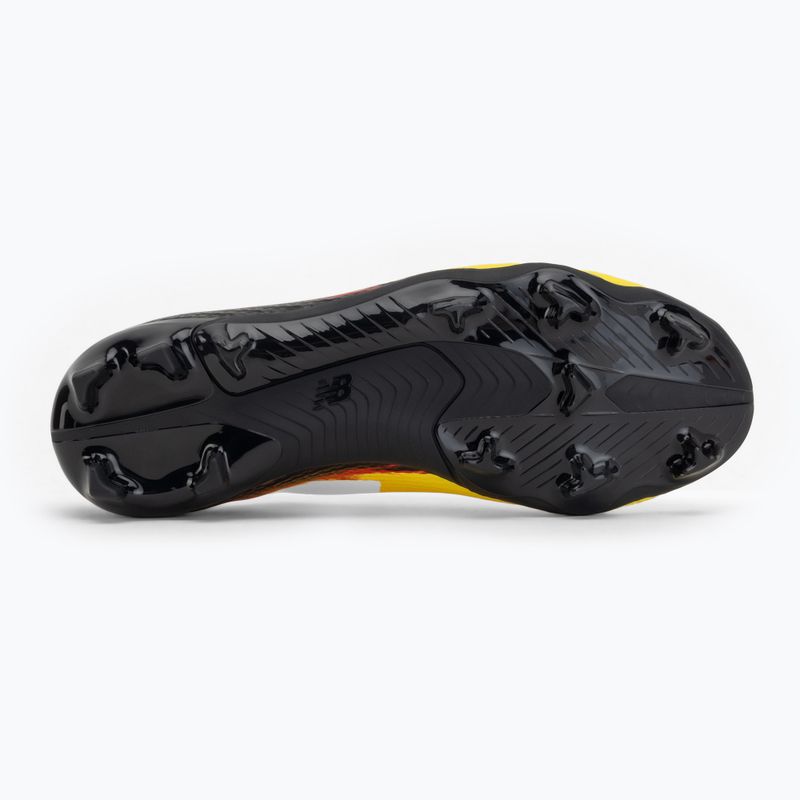 Dětské kopačky New Balance Furon Team V8 FG punch yellow/black 100/fire cracker 4