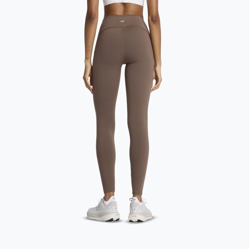 Dámské běžecké legíny New Balance Sleek Pocket High Rise cortado 3