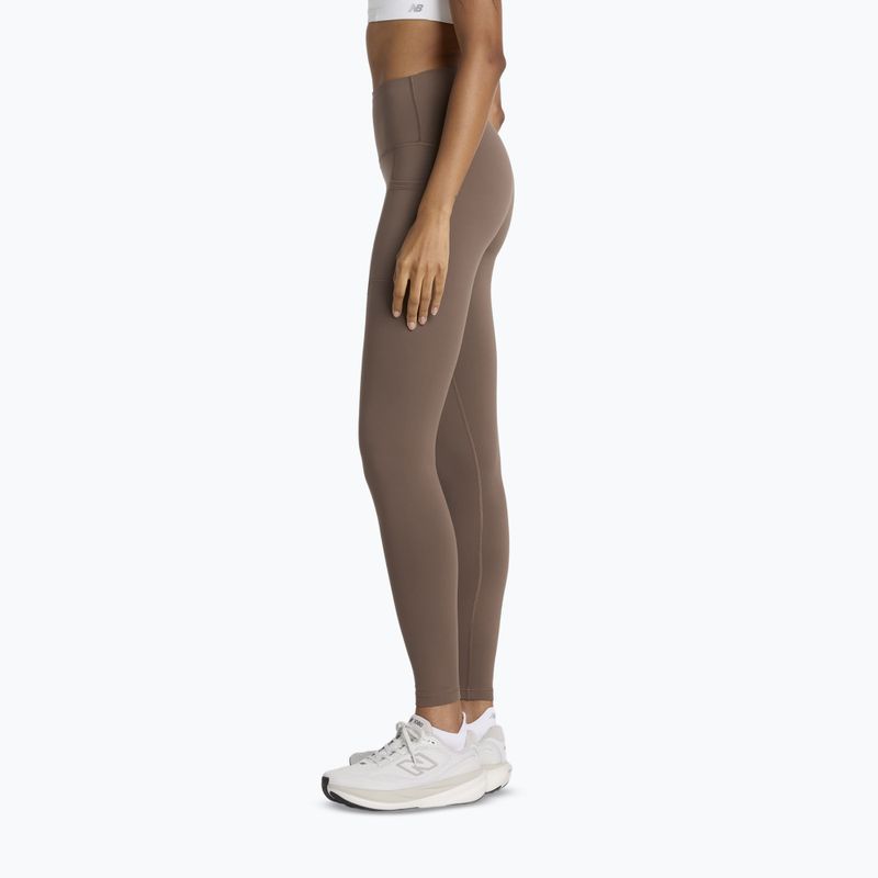 Dámské běžecké legíny New Balance Sleek Pocket High Rise cortado 4