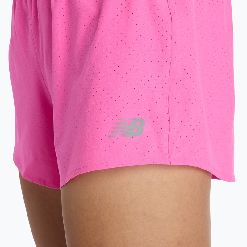 Dámské šortky New Balance RC Seamless 3" pink heat 5