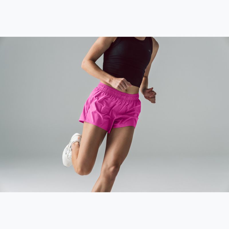 Dámské šortky New Balance RC Seamless 3" pink heat 8