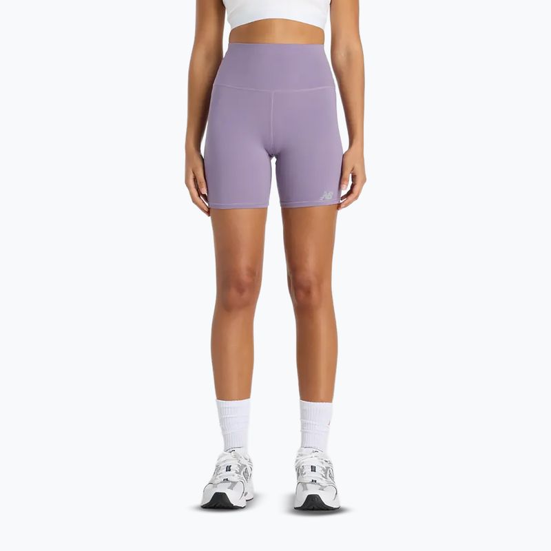 Dámské šortky New Balance Harmony High Rise candied violet