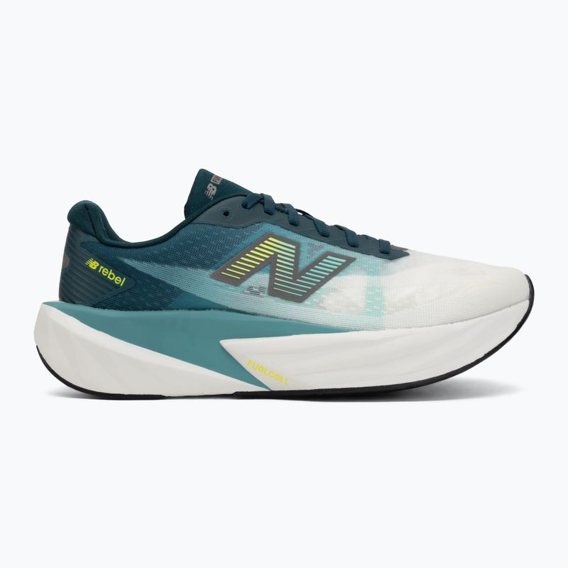 Pánské běžecké boty  New Balance FuelCell Rebel V5 medusa green/faded teal 2