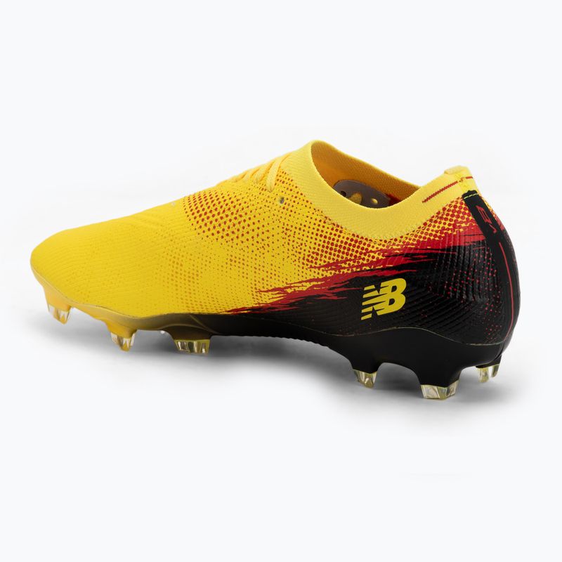Kopačky New Balance Furon Elite V8 FG punch yellow/black 100/fire cracker 3