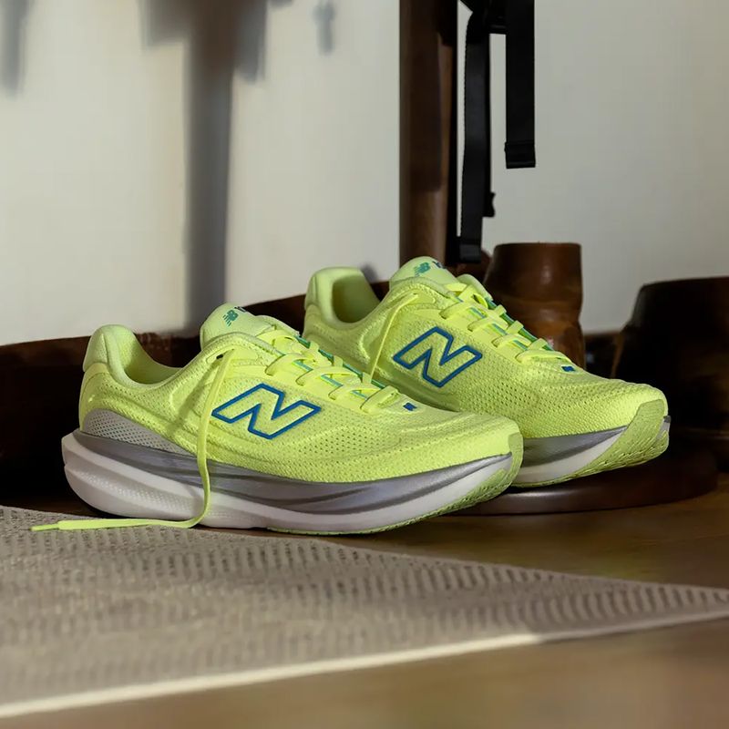Pánské běžecké boty New Balance 1080's V15 afterglow/blue bird/silver metallic 9