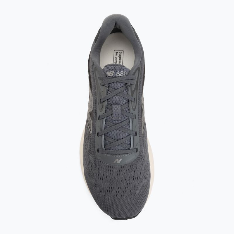 Pánské běžecké boty New Balance Fresh Foam 680's V9 castlerock/faded black/gold metallic 5