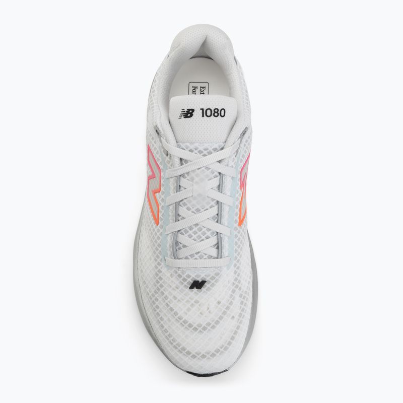 Pánské běžecké boty New Balance 1080's V15 103 white/pink heat/tangerine heat 5