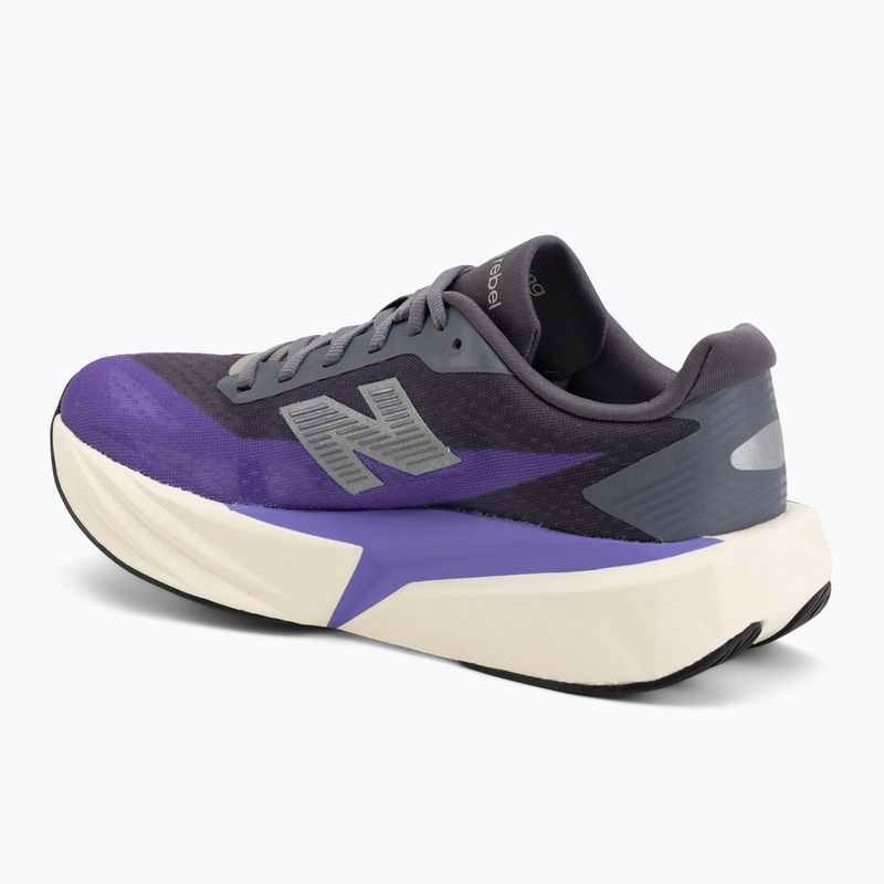 Dámské běžecké boty New Balance FuelCell Rebel V5 electric indigo/truffle salt/silver metallic 3